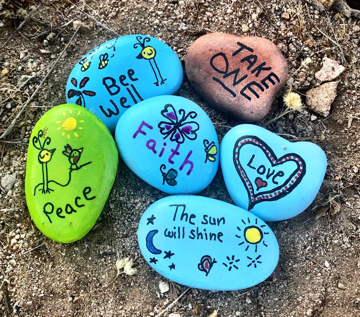 Finding kindness among the rocks